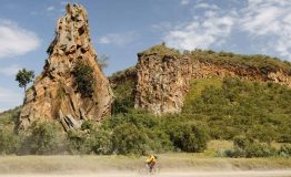 Hells Gate NP in Kenya, Africa